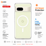 Anti Yellow Magsafe Clear Case – Google Pixel 7 - Image 3