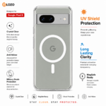 Anti Yellow Magsafe Clear Case- Google Pixel 8 - Image 5