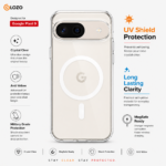 Anti Yellow Magsafe Clear Case- Google Pixel 9 - Image 5