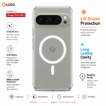 Anti Yellow Magsafe Clear Case- Google Pixel 9 Pro - Image 4