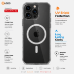 Anti Yellow Magsafe Clear Case – Apple iPhone 16 Pro Max - Image 3