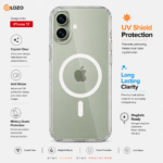 Anti Yellow Magsafe Clear Case – Apple iPhone 17 - Image 5