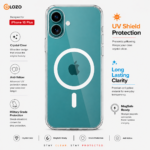 Anti Yellow Magsafe Clear Case – Apple iPhone 16 Plus - Image 7