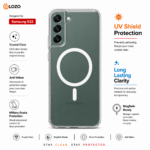 Anti Yellow Magsafe Premium Case- Samsung Galaxy S22 - Image 8